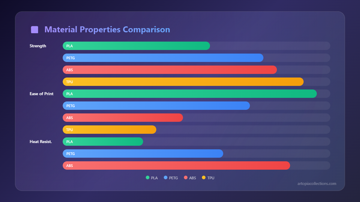 Best Ender 3 V3 SE Print Profiles for PLA, PETG, and TPU - Visual Guide